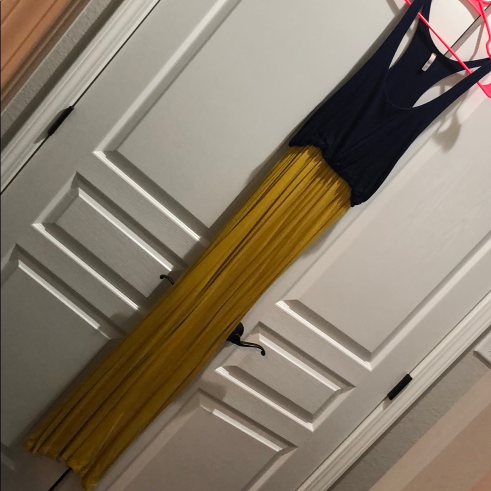Racer back maxi dress